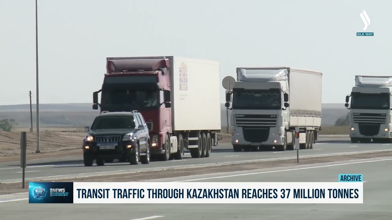Транзитные перевозки через Казахстан достигли 37 млн тонн