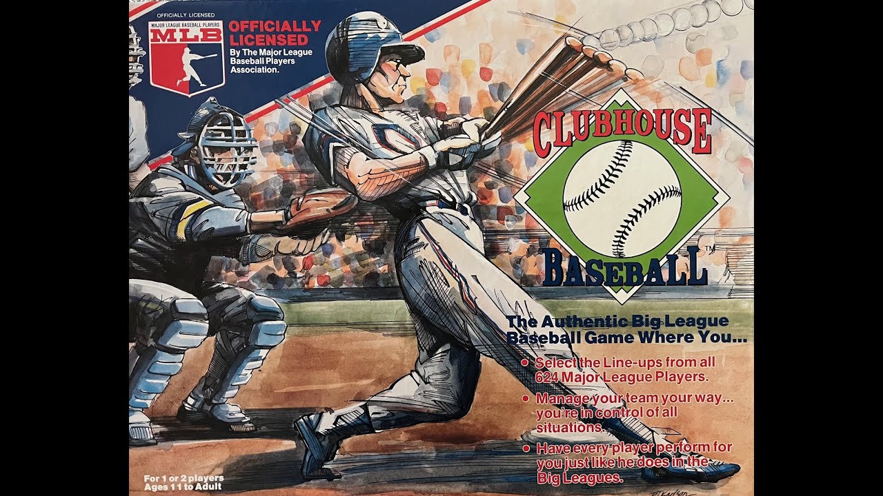 Unboxing: Sealed 1991 Clubhouse Baseball game (1990 season)