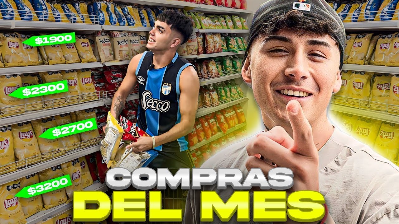 ASI SON LAS COMPRAS DE UN STREAMER!! // ¿CUANTO GASTO EN UN MES?