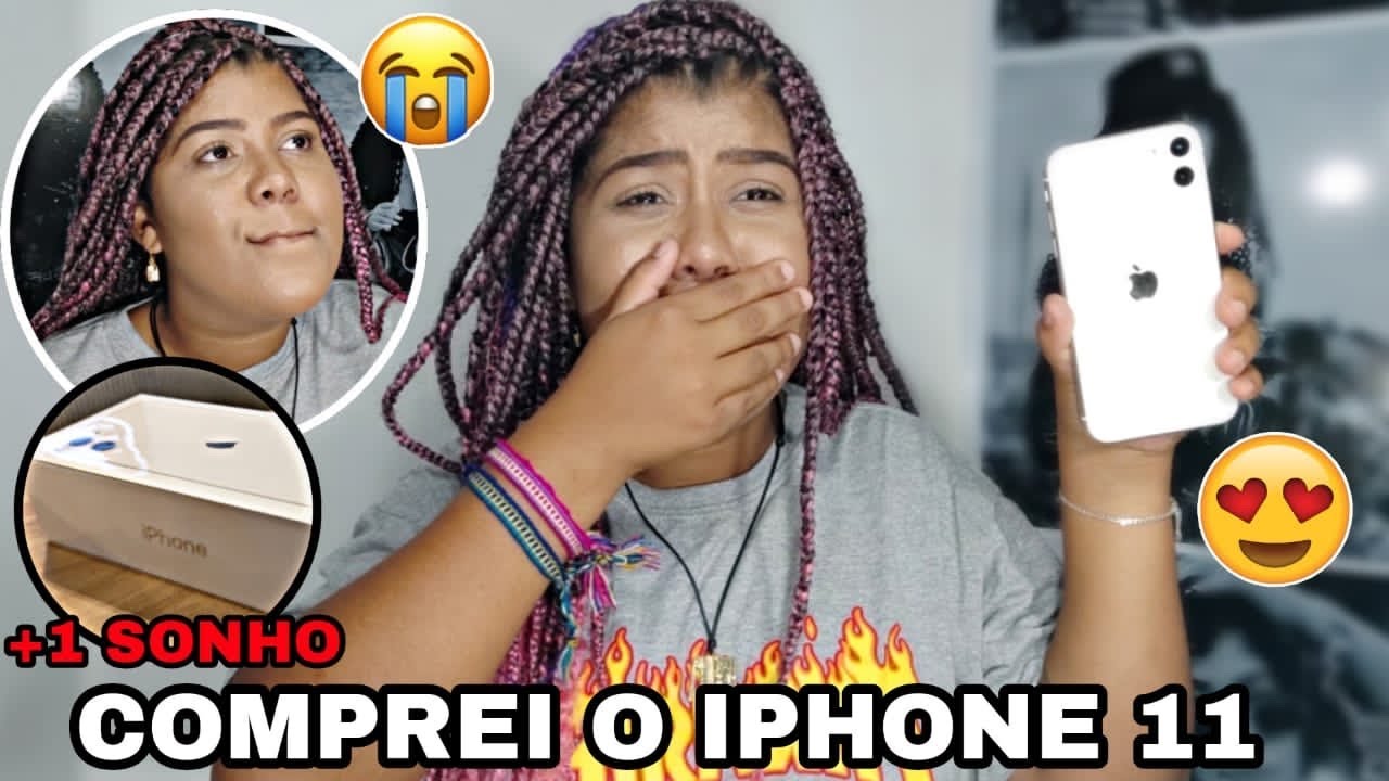 COMPREI O IPHONE 11 + MOSTRANDO TUDO PRA VOCÊS! (Aplicativos/ Unboxing)