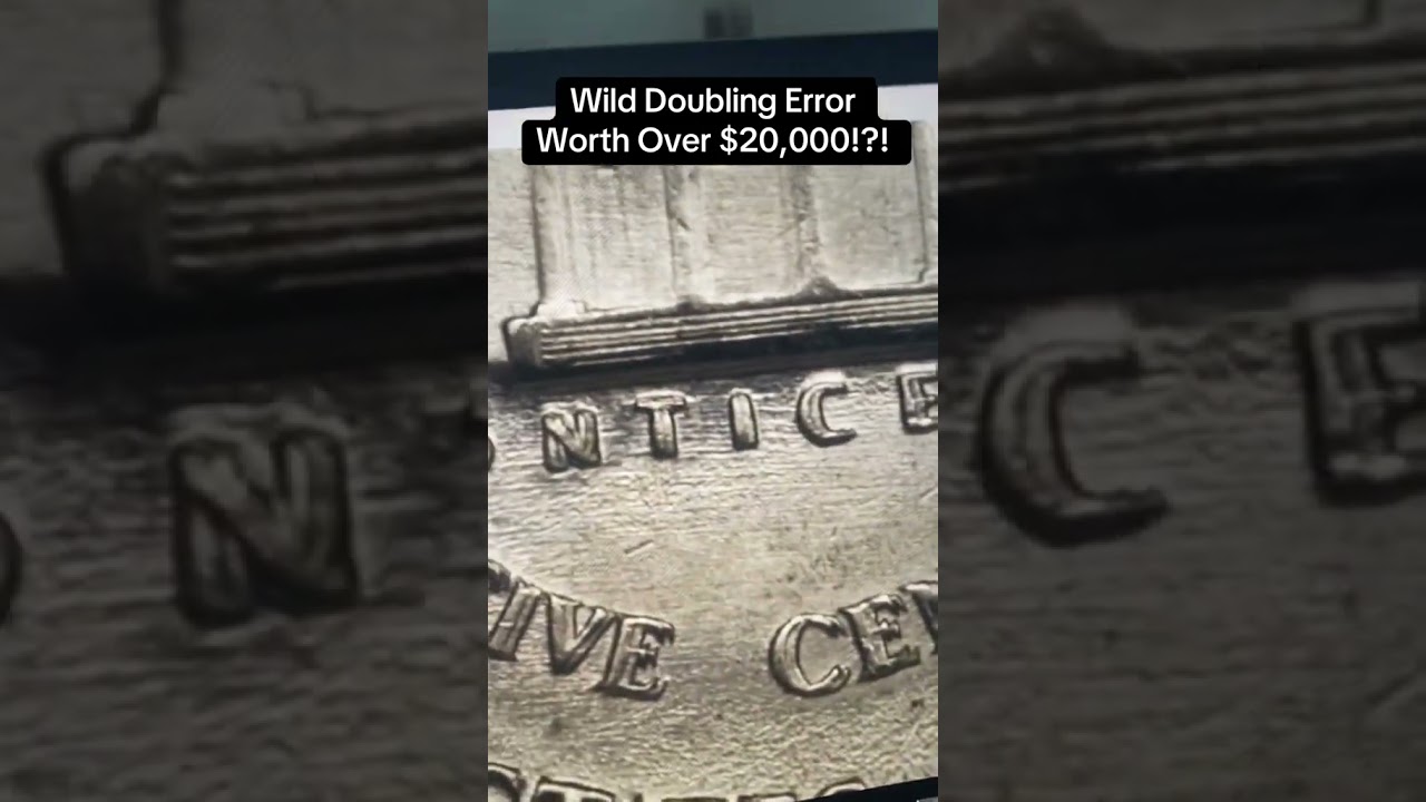 $20,000 Jefferson Nickel? 1939 Doubled Die Reverse Error Nickel Worth BIG Money #jeffersonnickels
