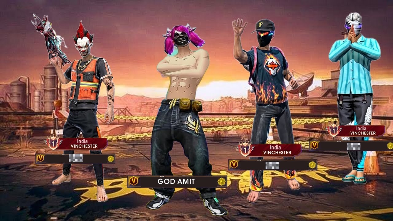 VINCHESTER KINGS V/S Challenge Free Fire! 😱