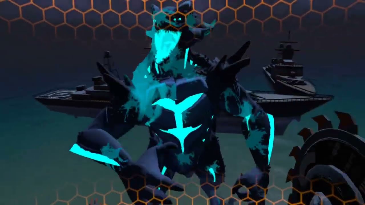 Kaiju battle simulator I have a crimson typhoon build