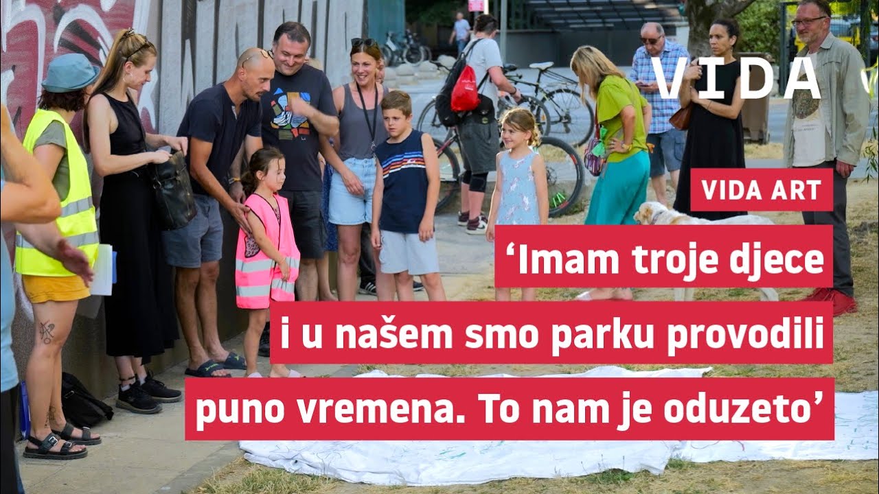 VIDA art - Borba za zelenilo na crvenoj Tre&scaron;njevci