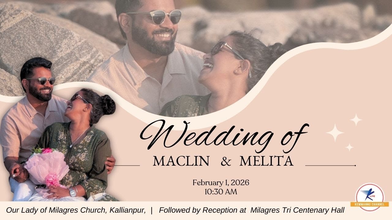 Wedding of Maclin and Melita | LIVE from Kallianpur