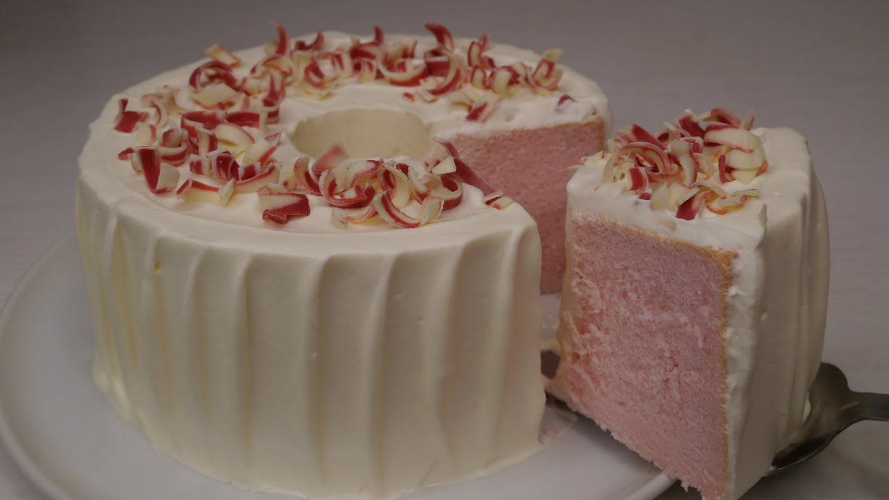 Pink Chiffon Cake