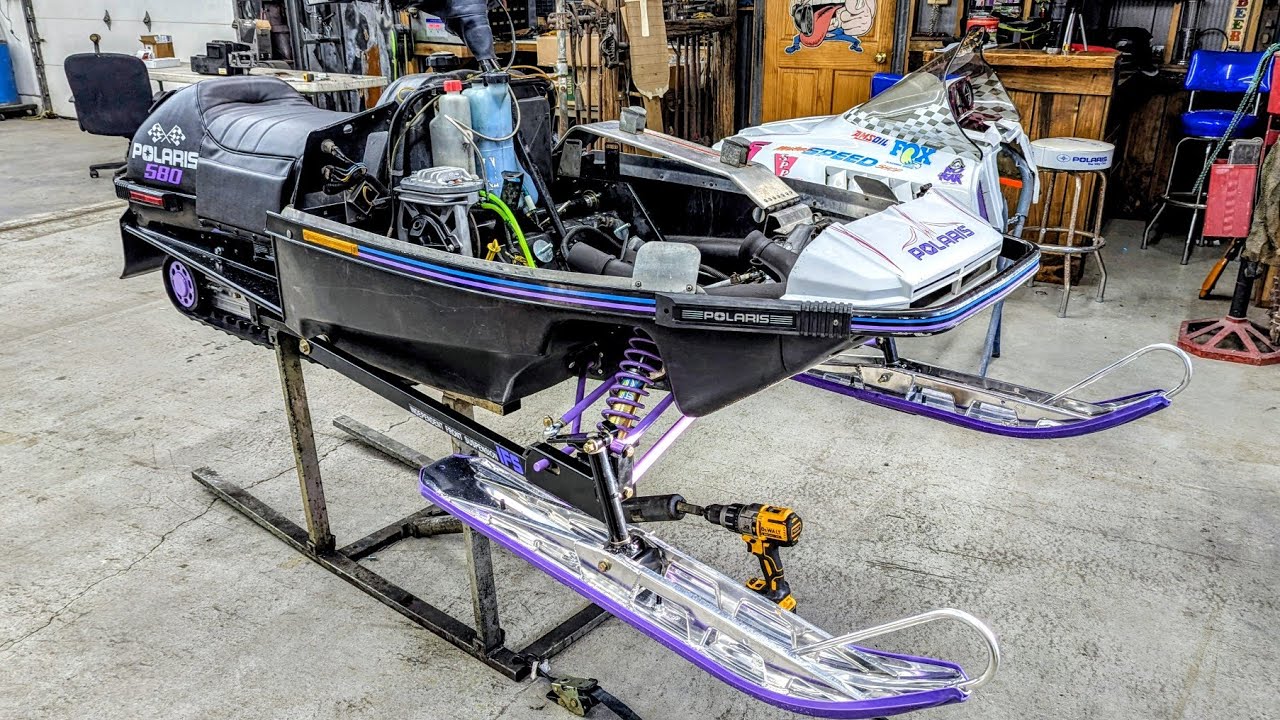Гоночные сани Polaris Custom Triple Race