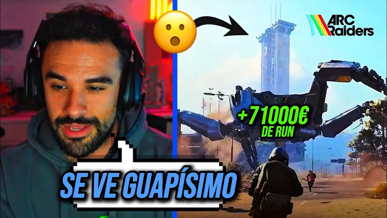 La PRIMERA VEZ de IlloJuan y Andrés JUNTOS en la TORRE  ESPACIAL de ARC RAIDERS