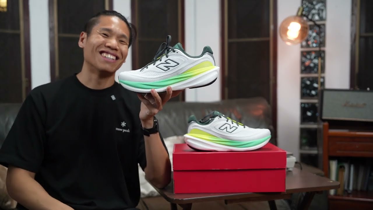 แกะกล่องรอรีวิวรองเท้าวิ่ง New Balance 1080 V15