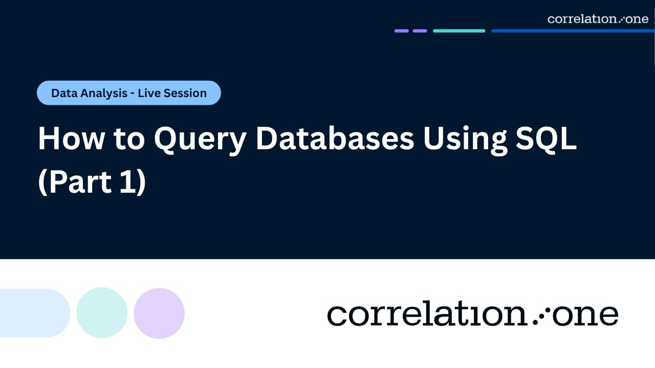 How to Query Databases Using SQL (Part 1)