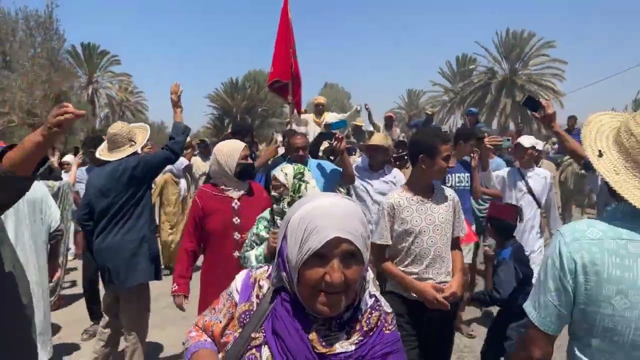 حفل إستقبال ركب المعاشات بمركز جماعة حد الدرا ..