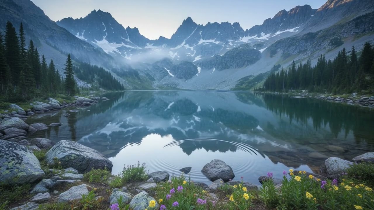 Nature's Embrace: Peaceful Melodies for Stress Relief and Sleep 🌿