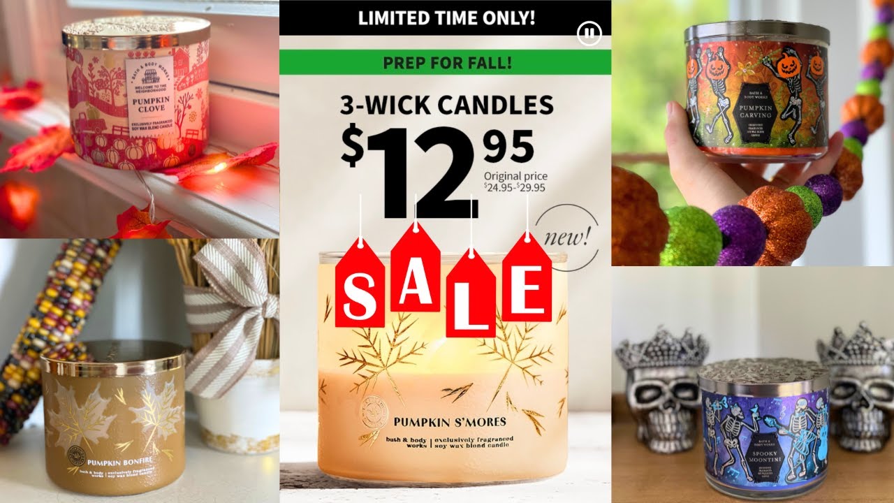 FALL BBW CANDLES TO BUY THIS WEEKEND