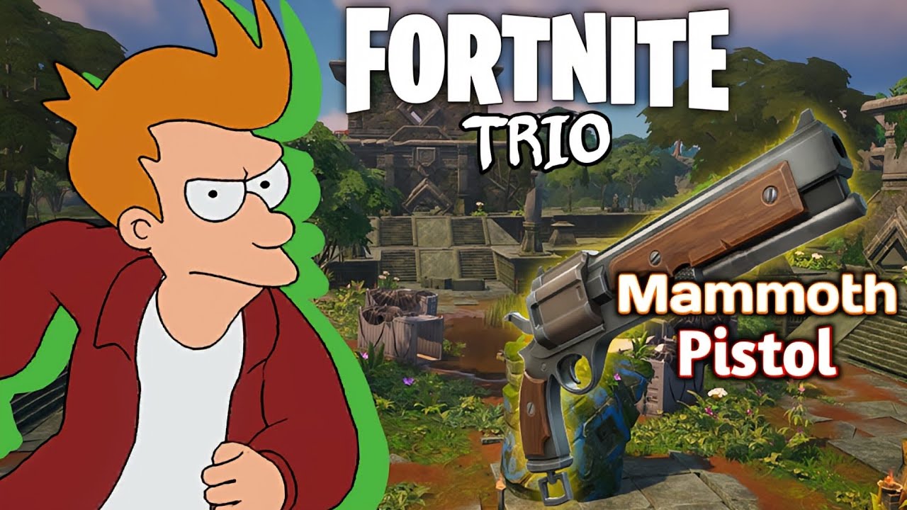 Fortnite Trio: UUSI MAMMUTTI PISTOOLI!