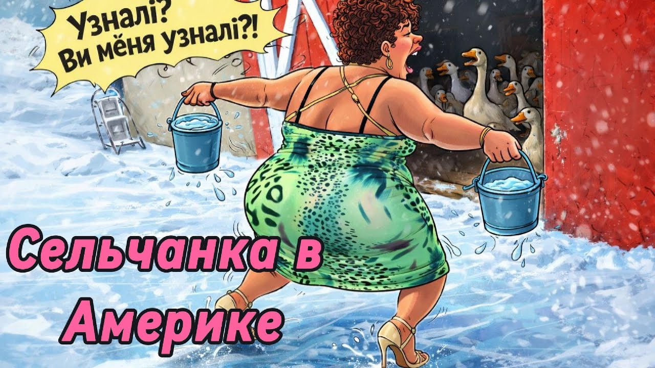 Сельчанка в Америке! Ох ця 