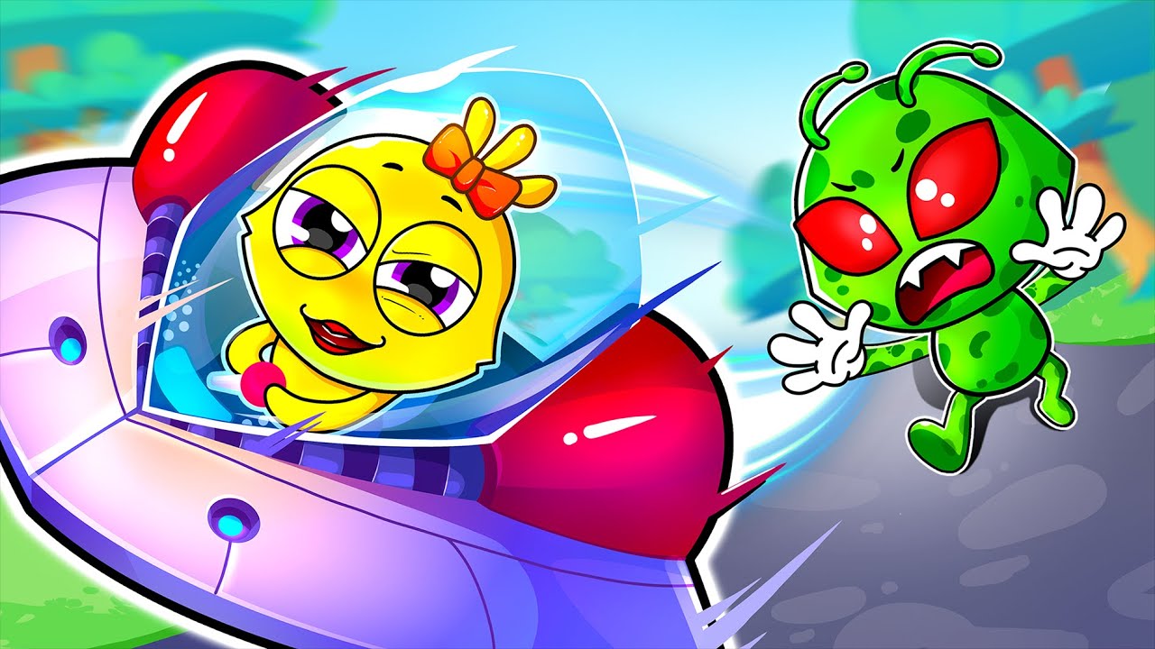 Alien Lost a Spaceship Song 🛸 | Space Song | Kids Songs And Nursery Rhymes by Lamba Lamby
