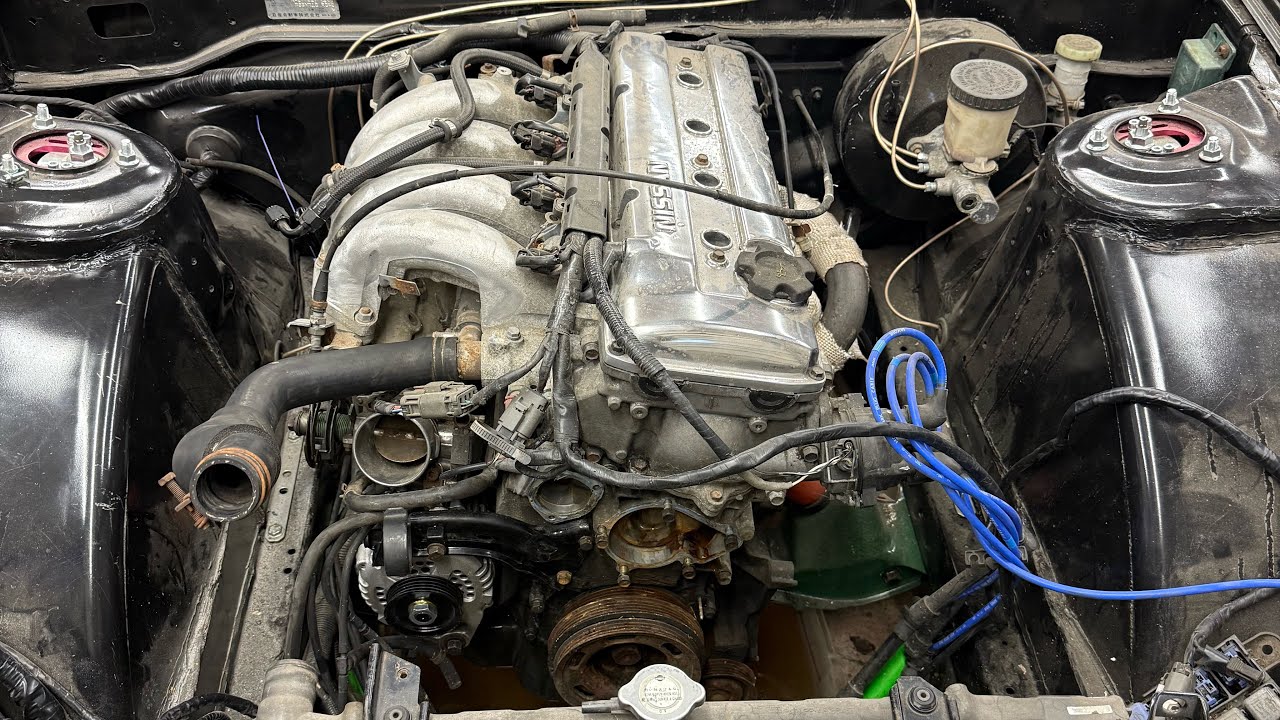 New alternator in the S13 and coolant flush