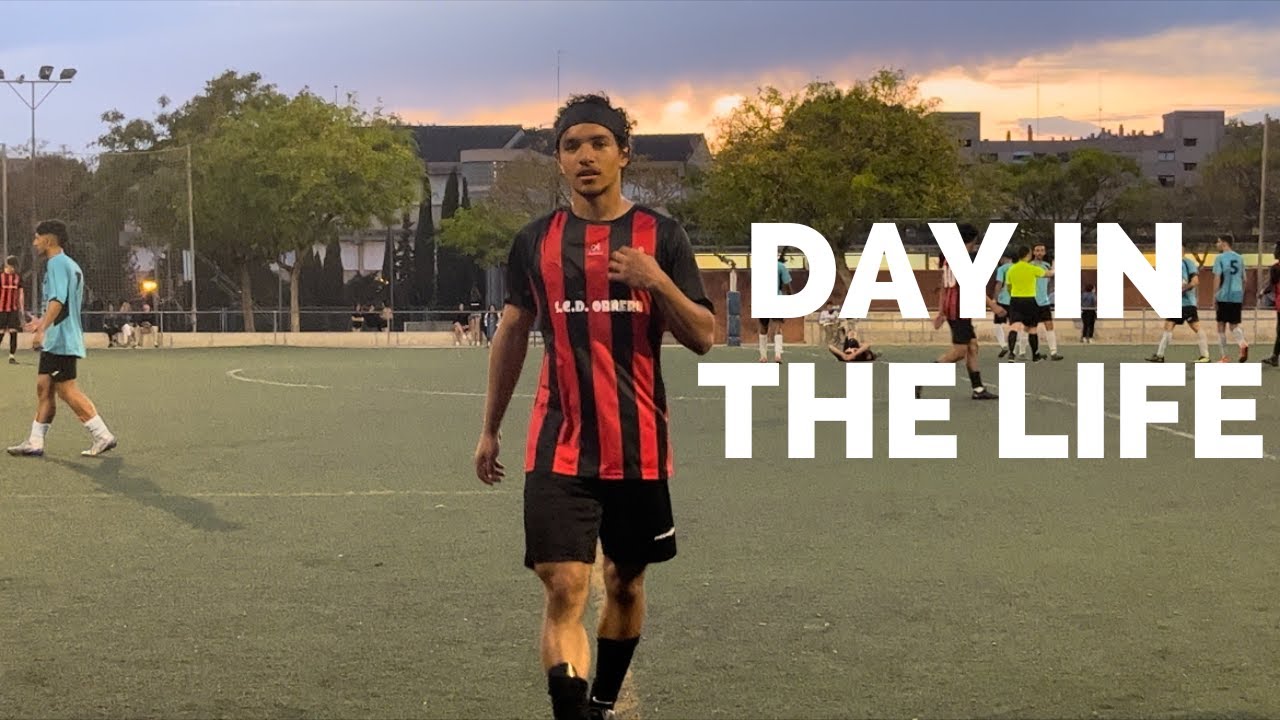 Day in the life of a Footballer in Spain