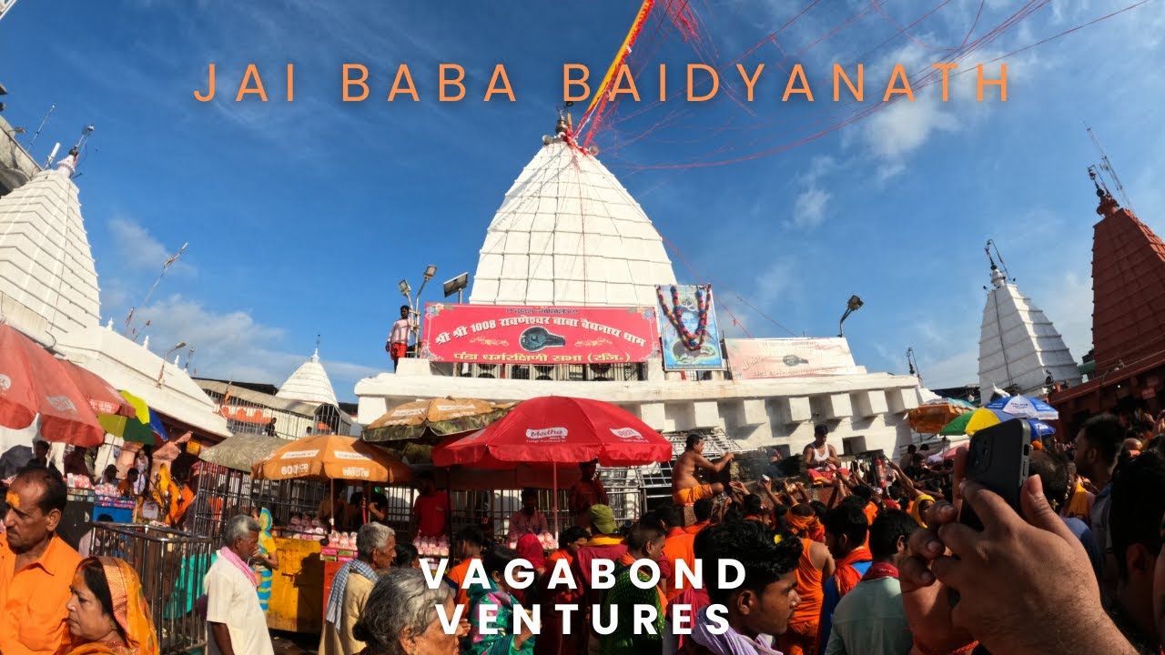 Baba Baidyanath | Baba Dham | Deoghar | Jharkhand | Travel Video | 4K | #vagabondventures12