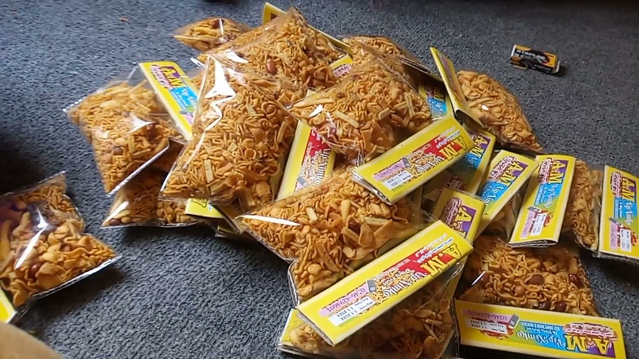 30والی نمکو کی پیکنگ Nimko packing Lahore ki famous Nimko Amir Nimko