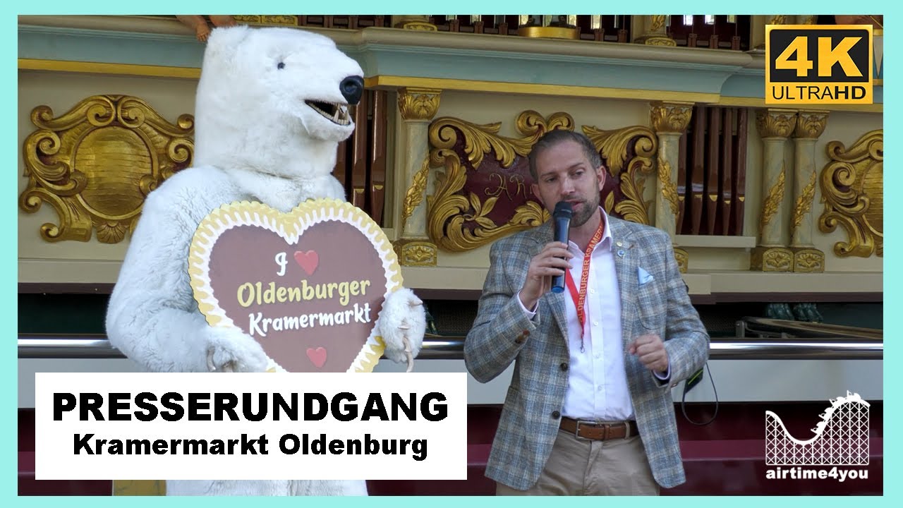 KRAMERMARKT Oldenburg Presserundgang - 25.09.2025 - Alle Neuheiten / Infos / Fahrgeschäfte - 4K