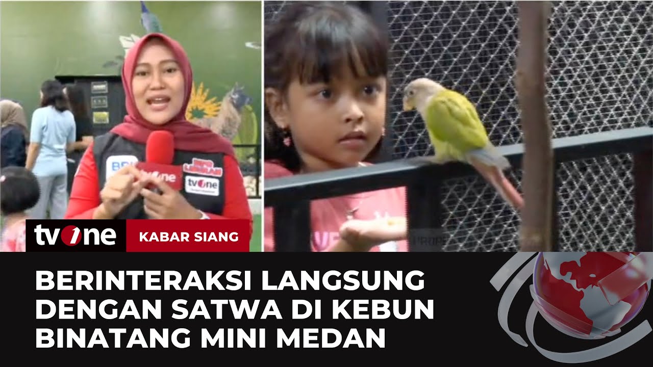 Warga Habiskan Masa Liburan di Kebun Binatang Mini Medan | Kabar Siang tvOne