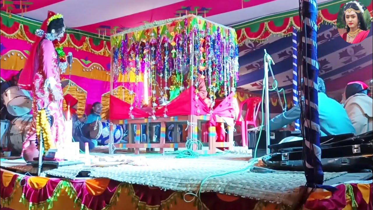 গাজীর গানে চামপার আর গাজীর গান,অভিনয়ে -রানী আর আমিনুল,,,বরিশালের গাজীর গান