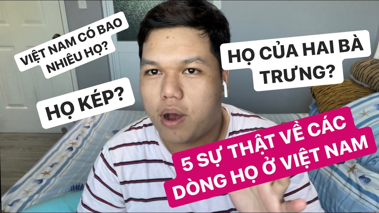 5 SỰ THẬT VỀ CÁC DÒNG HỌ Ở VIỆT NAM | CAO THỦ TIẾNG VIỆT | ANH TRỜI SẬP