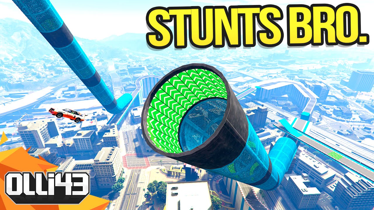 Fully Upgraded Cunning Stunts! (GTA 5 Stunt Racing)