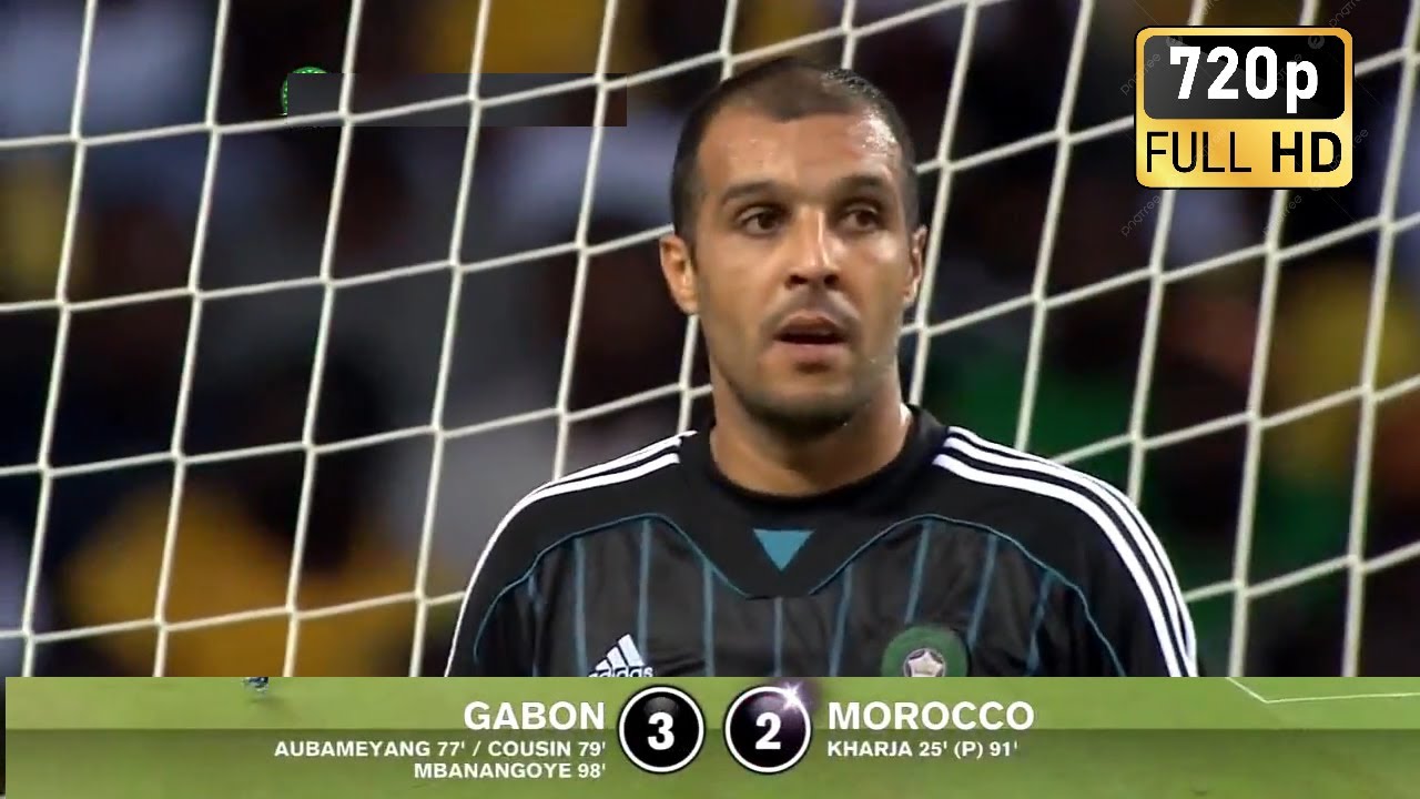 أخطاء بالجملة في ملخص لقاء الجابون و المغرب كأس أمم أفريقيا 2012 Gabon vs Maroc CAN