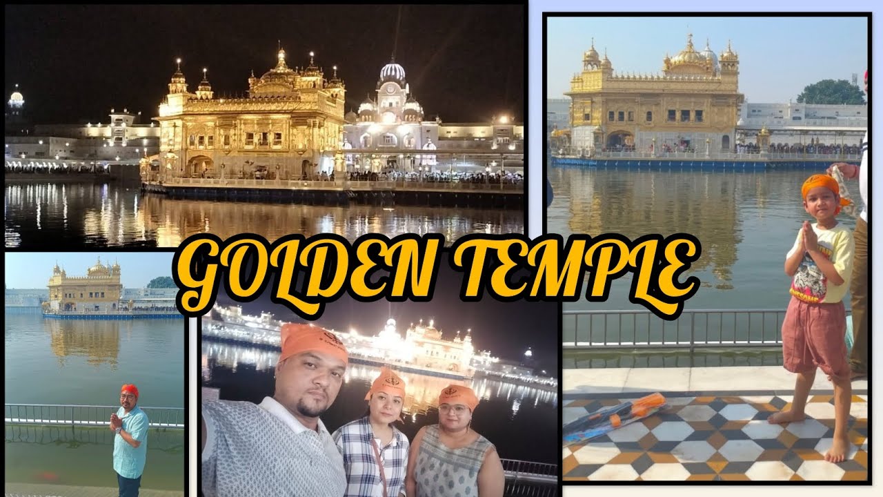 Golden Temple - Amritsar Punjab #worship #family #satnamwaheguru #vlogger #vlogging #journey #vlog 