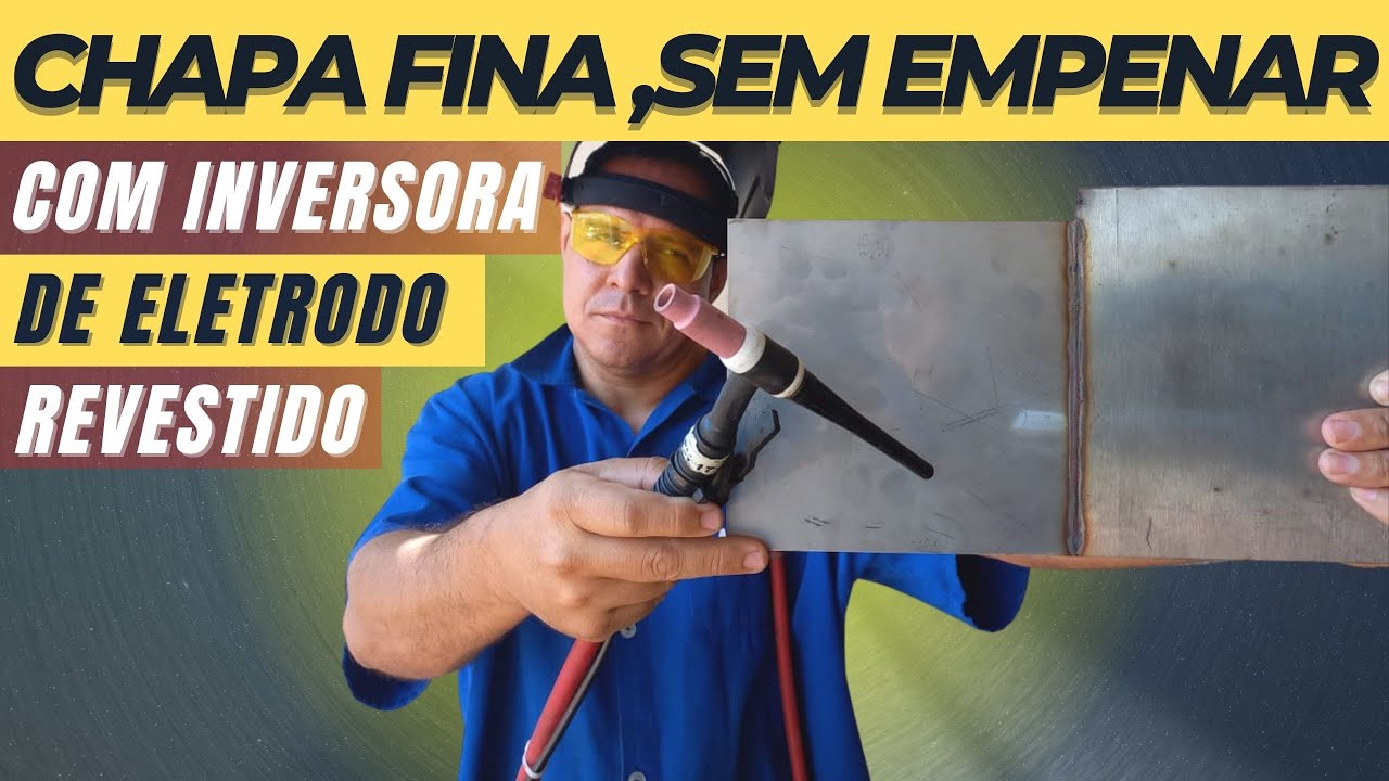 ✅[SEM EMPENAR] Como soldar chapa fina de inox com a TIG sem empenar