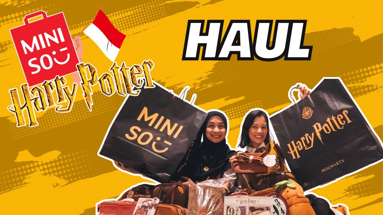 Miniso Indonesia 🇮🇩  x Harry Potter Haul  🛍️⚡️