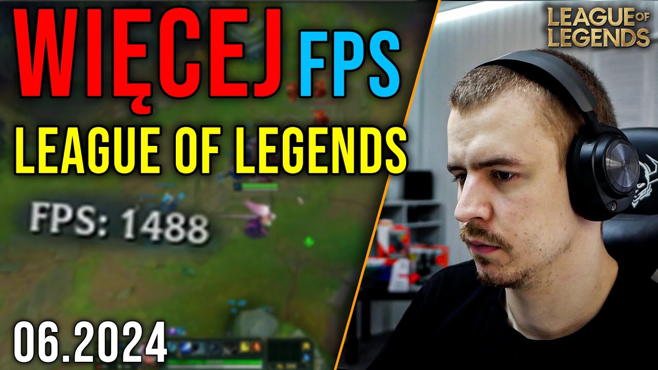 JAK MIEĆ WIĘCEJ FPS W LOL'u? 😲 Optymalizacja League Of Legends 😵 06.2024 *DZIAŁA*