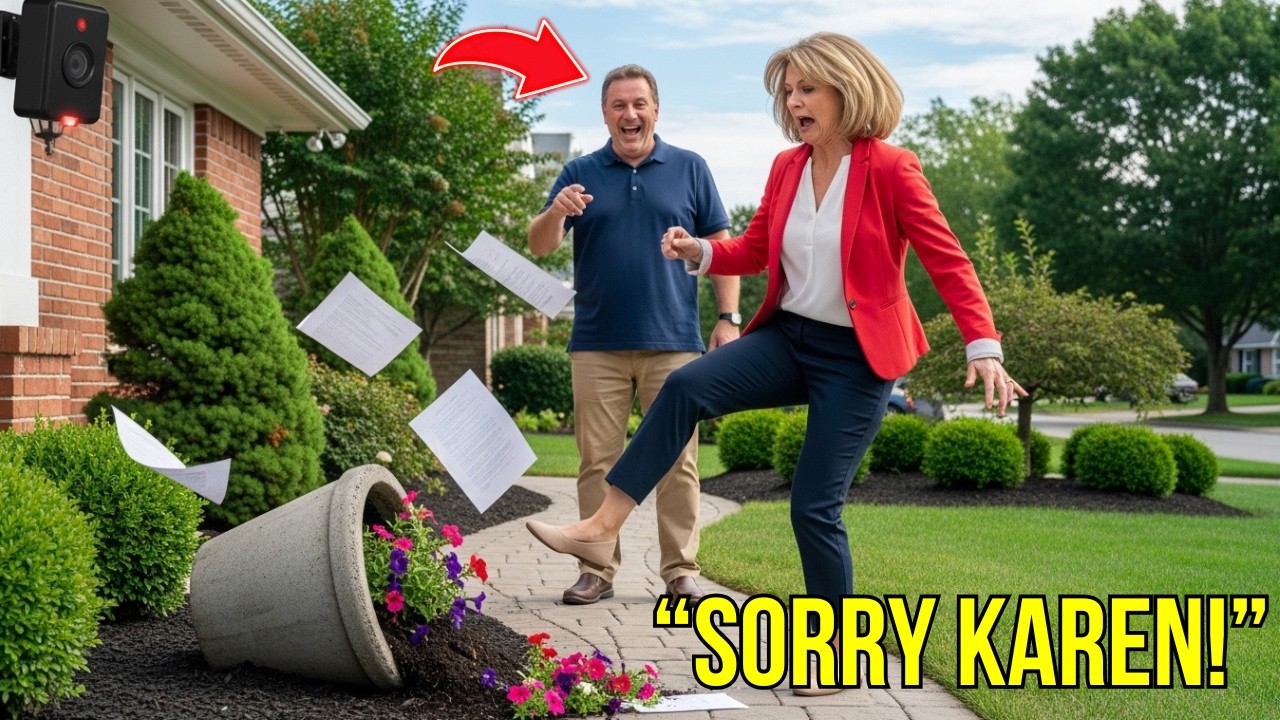HOA Karen Kicked My Planter 3 Times — So I Built One She'd Never Forget