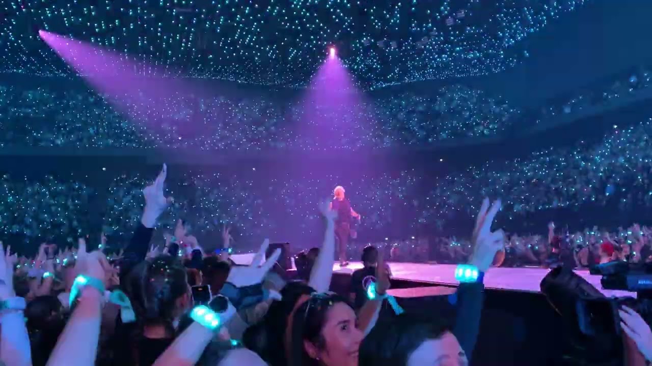 Indochine - 3 nuits par semaine 4K live Lyon vue fosse, barrière, 08/02/2025