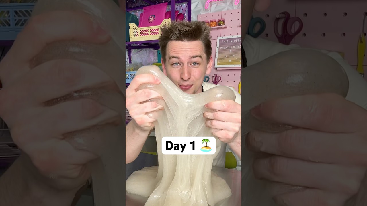 Adding Sand To Slime Until It&rsquo;s Just Sand Day 1