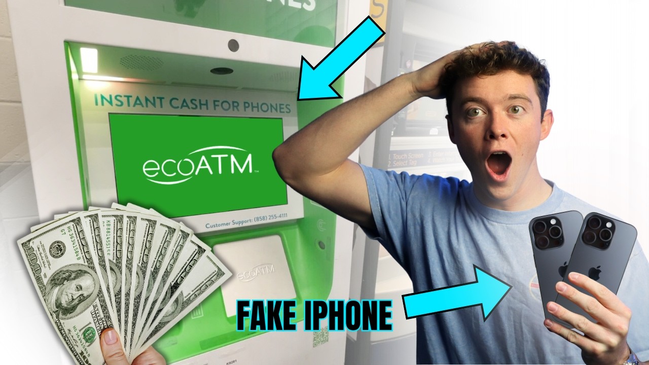 Selling FAKE iPhone 16 Pro to the EcoATM? It WORKED??