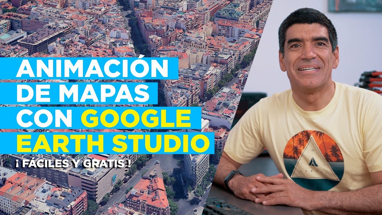 Animaci&oacute;n de Mapas F&Aacute;CIL y GRATIS ► Con Google Earth Studio