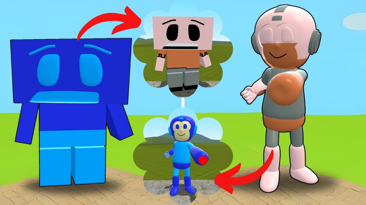 ЧТО ЕСЛИ НОВЫЕ 3D-МЕМАСЫ v11 ИЗМЕНЯЮТ ЦВЕТА 2 НА 2 В Garry's Mod
