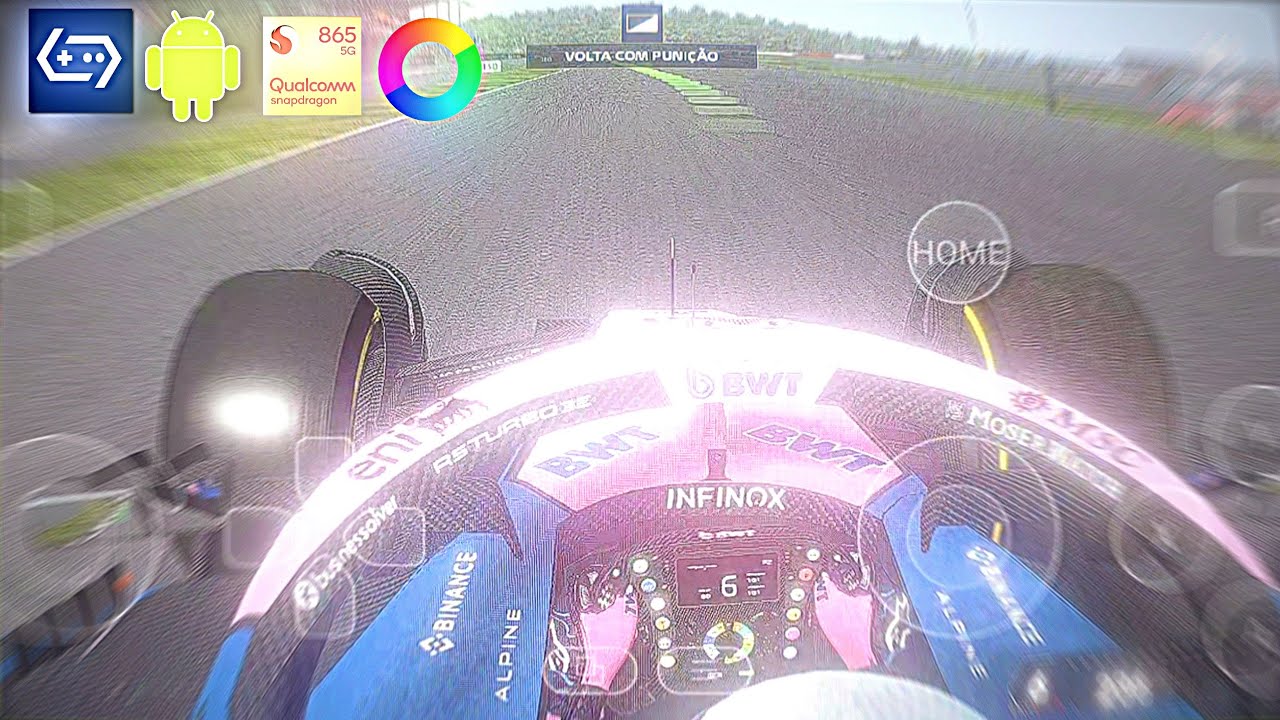 TEST F1 2014 MOD 2025 (with reshade) | GAMEHUB | SNAPDRAGON 865 
