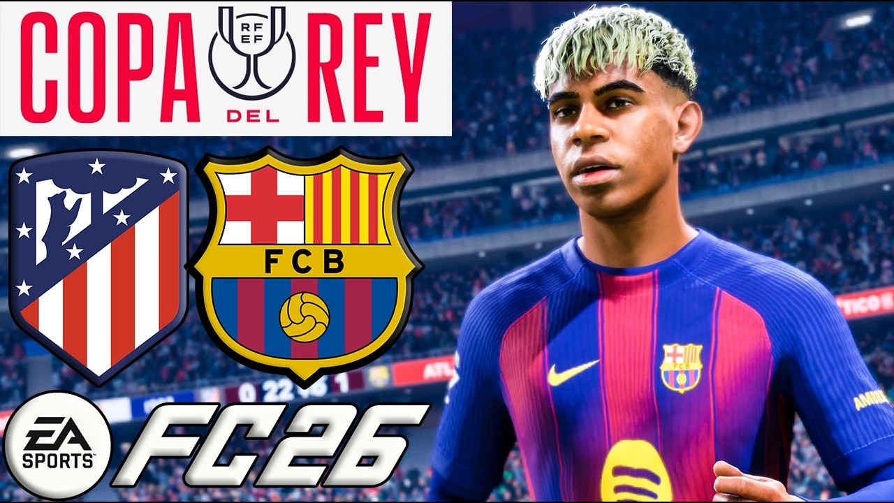 Atlético Madrid vs Barcelona | Copa del Rey | 12 Février 2026 | FC 26