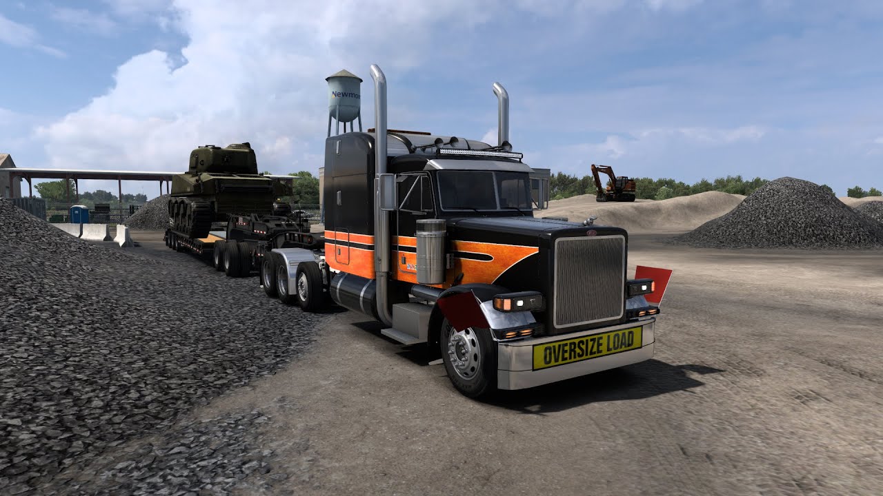 ATS - Hauling A Tank!
