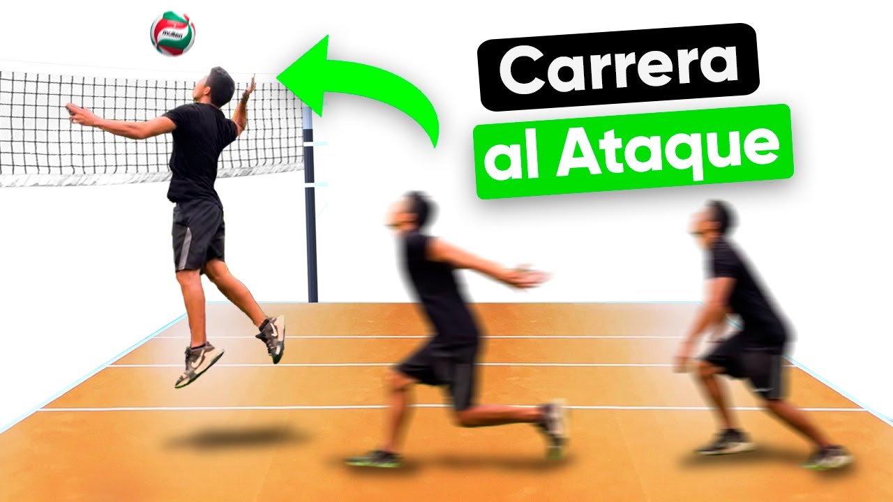 CÓMO HACER LA CARRERA AL ATAQUE EN VOLEIBOL | Javier Zapata