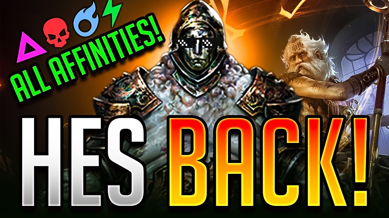 ВСЕ КЛЮЧЕВЫЕ КОМАНДЫ UNM CB INFINITY AFFINITY 1! | Raid: Shadow Legends
