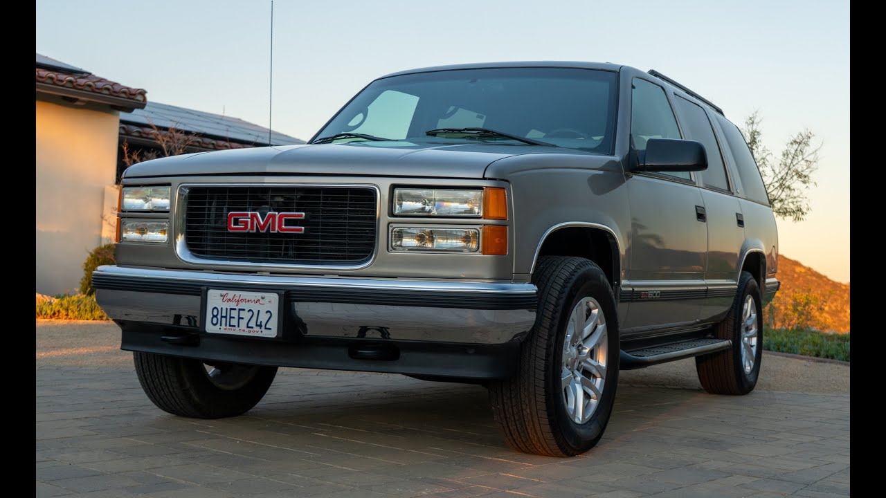 1999 Yukon 1500 SLT Exterior Walk Around for Bring a Trailer Auction