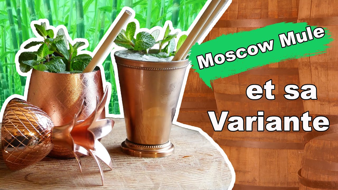 Le Moscow Mule et sa variante - #Cocktail 12