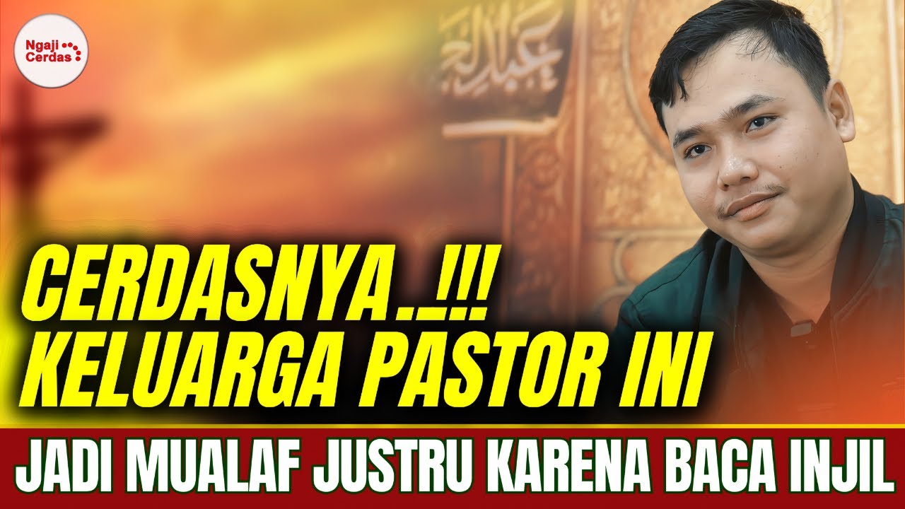 Dari Keluarga Past0r, Pria Kat0lik ini justru temukan kebenaran lewat Injil lalu jadi Mualaf