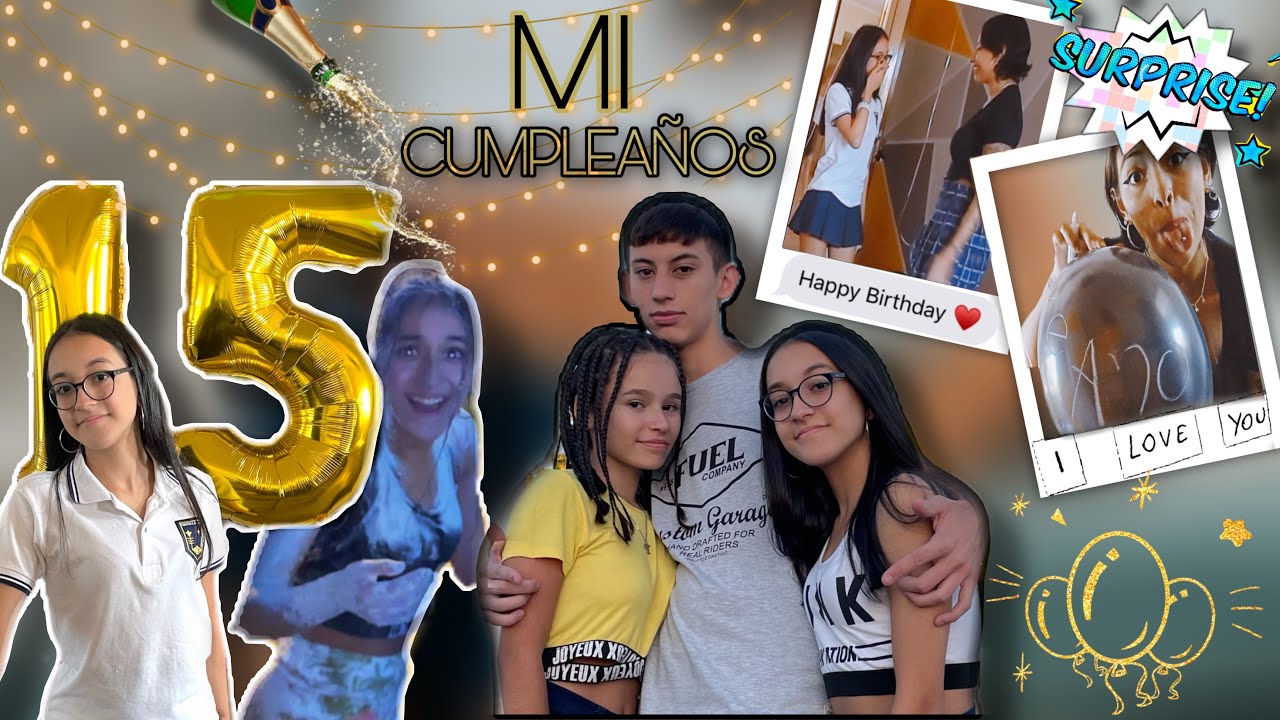 VLOG: MI MEJOR CUMPLEAÑOS XV / SORPRESAS / PINTADA