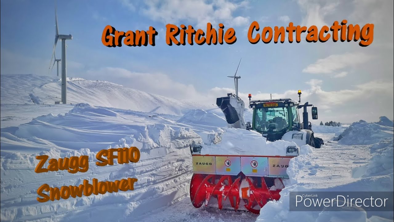 Grant Ritchie Zaugg SF110 Snowblower
